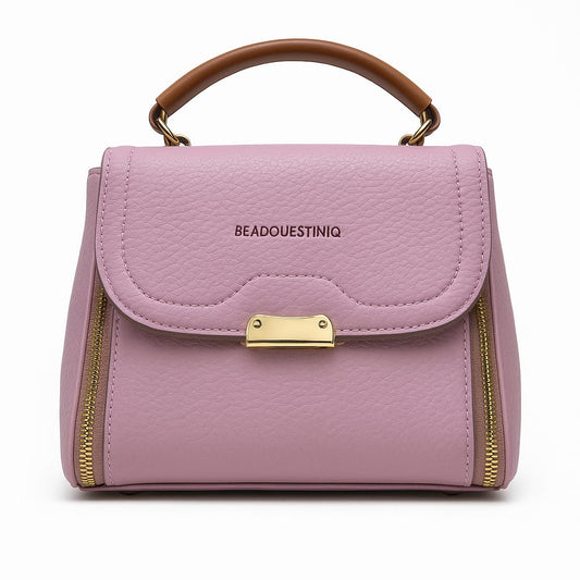 KONGQUENIAO™ Classic Top-Handle Satchel Bag – Available in 3 Elegant Colors