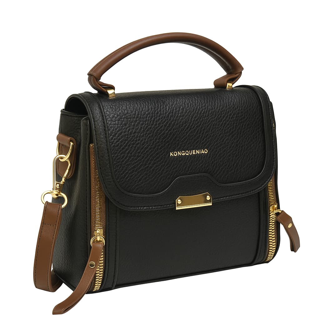 KONGQUENIAO™ Classic Top-Handle Satchel Bag – Available in 3 Elegant Colors