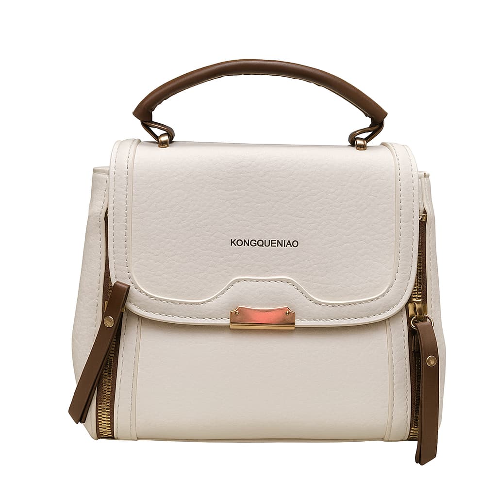 KONGQUENIAO™ Classic Top-Handle Satchel Bag – Available in 3 Elegant Colors