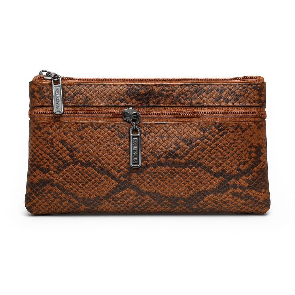 KRAZYKAT Premium Textured Women's Wallet Clutch – Multiple Stylish Colors